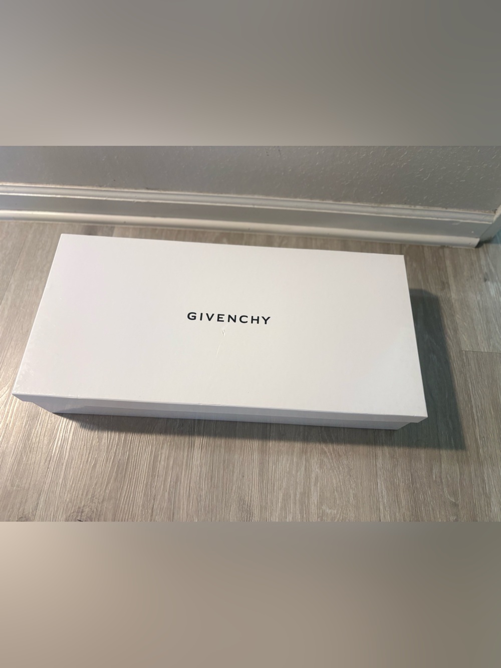 NWT Givenchy Shark Lock Black Leather Knee High Wedge Boots Size 39 1/2
